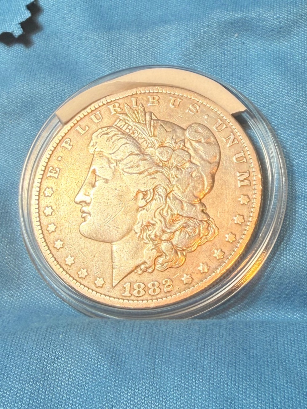 1882 O Silver Full Liberty Morgan Dollar #206579912827 Nicely Toned
